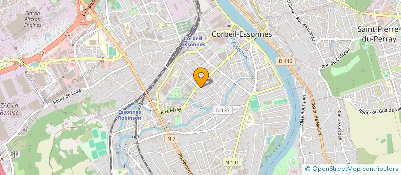 localisation de l'entreprise SOC INDUST MECAN ELECTRONIQ COMPOSANTS à CORBEIL-ESSONNES
