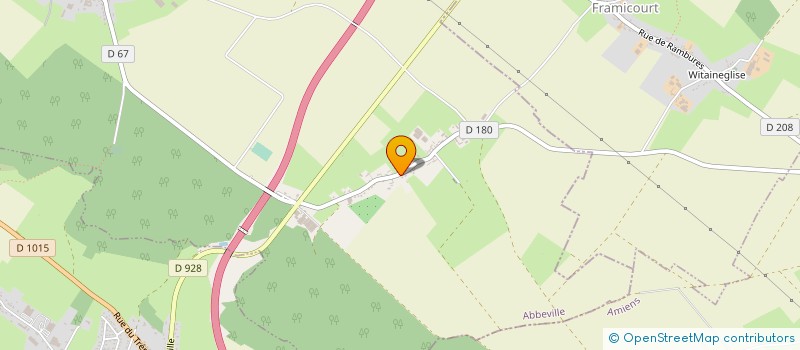 localisation de l'entreprise SOC INDUST MOULES OUTILLAGES PRECISION à BOUILLANCOURT-EN-SERY