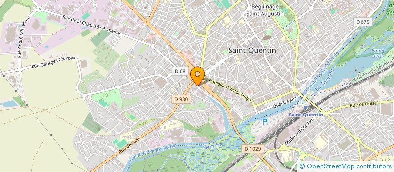 localisation de l'entreprise SOC INDUSTR MECANIQUE ET NORMALISATION à SAINT-QUENTIN
