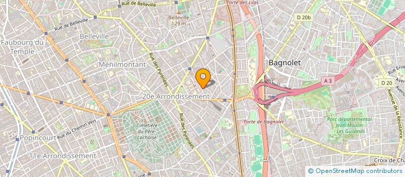 localisation de l'entreprise SOC INDUSTR METALLURGIQ COMMER à PARIS