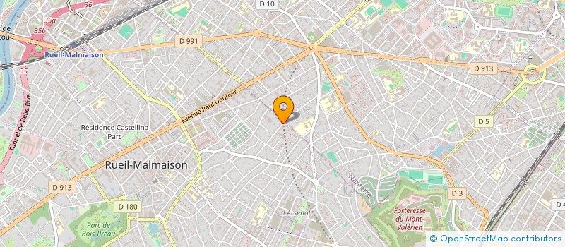 localisation de l'entreprise SOC INDUSTR MEUBLES TUBULAIRES à RUEIL-MALMAISON