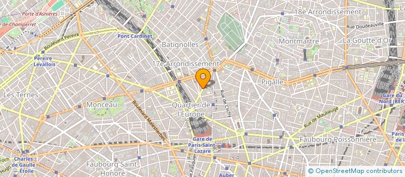 localisation de l'entreprise SOC INDUSTR TRAVAUX EXTERIEURS BOURGOGNE à PARIS