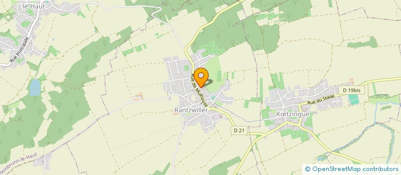localisation de l'entreprise SOC INDUSTRIE ET BTP ALSACE FRANCE à RANTZWILLER