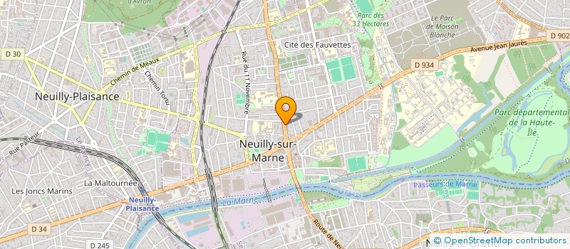 localisation de l'entreprise SOC INDUSTRIELLE BOBINAGE ET ELECTRICITE à NEUILLY-SUR-MARNE
