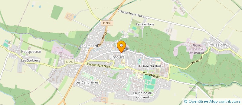 localisation de l'entreprise SOC INDUSTRIELLE COMMERCIALE MARKETING à LIMOURS