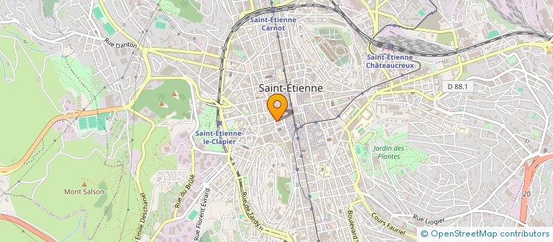 localisation de l'entreprise SOC INDUSTRIELLE DE MARKETING  SAINT-ETIENNE