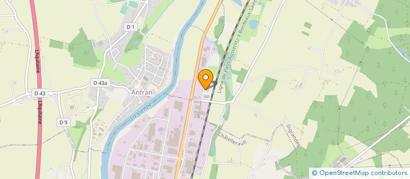 localisation de l'entreprise SOC INDUSTRIELLE DE MECANIQUE  INGRANDES