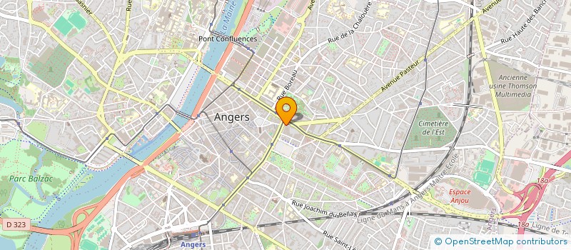 localisation de l'entreprise SOC INDUSTRIELLE DE PRODUITS à ANGERS