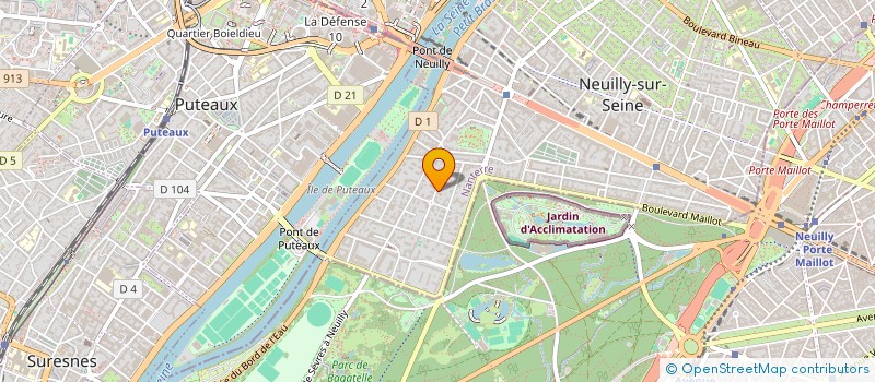 localisation de l'entreprise SOC INDUSTRIELLE DE  REPRODUCTION SONORE à NEUILLY-SUR-SEINE