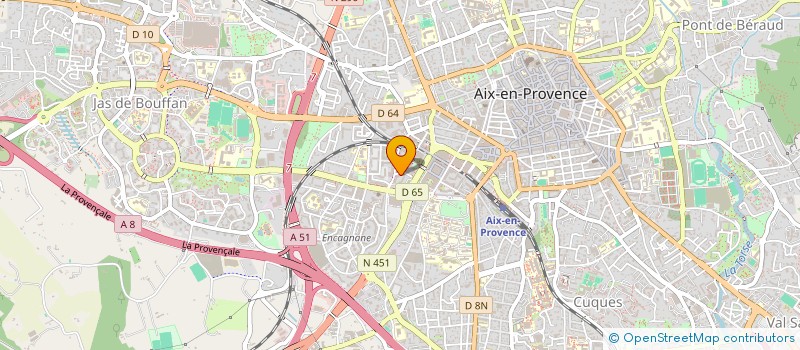 localisation de l'entreprise SOC INDUSTRIELLE DEVELOPPEMENT TECHNIQUE à AIX-EN-PROVENCE