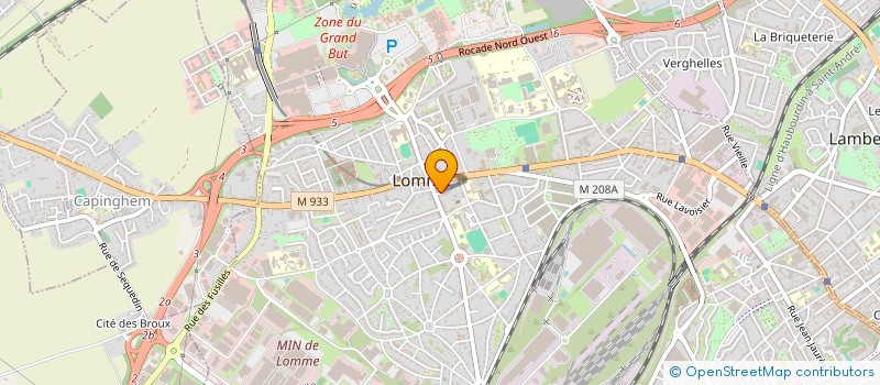 localisation de l'entreprise SOC INDUSTRIELLE ENTREPRISE ELECTRIQUE à LILLE