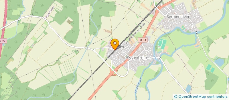 localisation de l'entreprise SOC INDUSTRIELLE EQUIPEMENTS URBAINS  KOGENHEIM