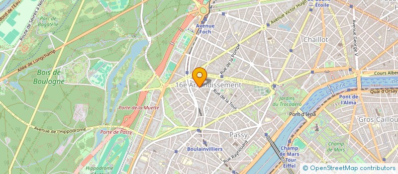 localisation de l'entreprise SOC INFOCONSULT  PARIS