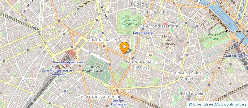 localisation de l'entreprise SOC INFOGEST  PARIS