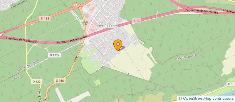 localisation de l'entreprise SOC INFORM ET FORMA GESTION à GRAND-COURONNE