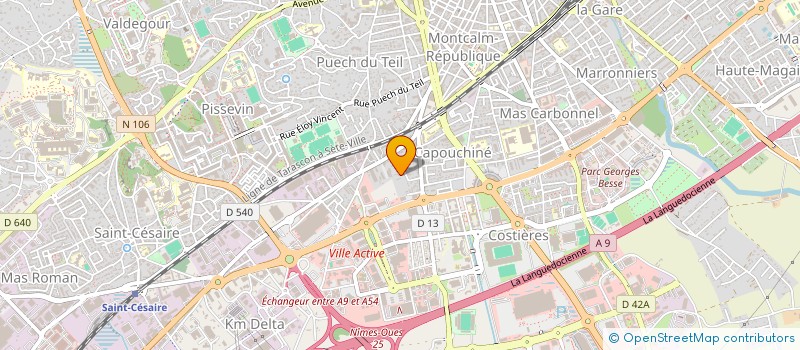 localisation de l'entreprise SOC INFORMAT MICRO EDITION à NIMES