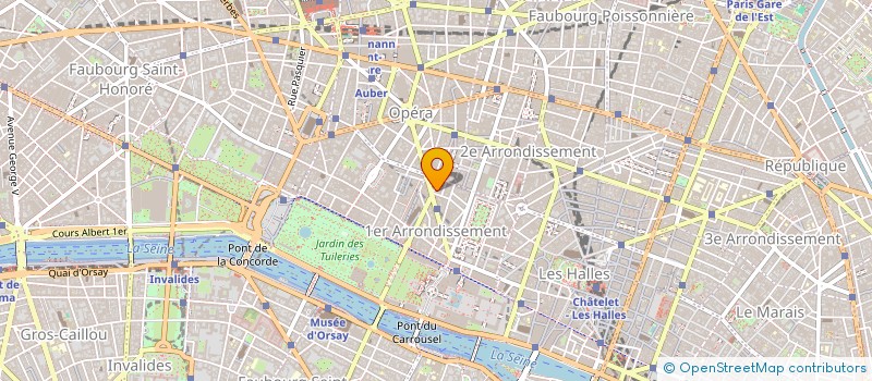 localisation de l'entreprise SOC INFORMATIQUE GESTION ET ORGANISATION à PARIS