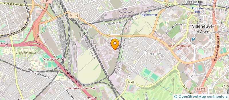 localisation de l'entreprise SOC INFORMATIS METHOD ARCHIT CONCEPTION  LEZENNES