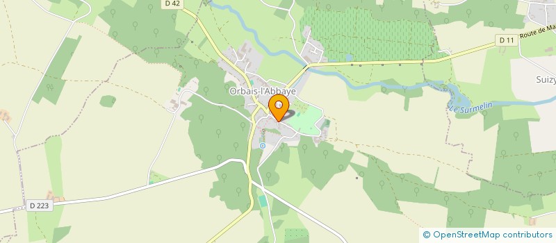 localisation de l'entreprise SOC INFORMATISE PRESTATAIRE SERVICES à ORBAIS-L'ABBAYE