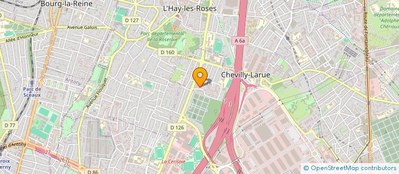 localisation de l'entreprise SOC INFROIT DES PRES à CHEVILLY-LARUE