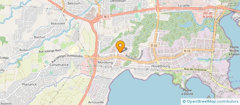 localisation de l'entreprise SOC INGEN AMENAGE LOGEMENT EQUIP & ENVIR à BAIE MAHAULT