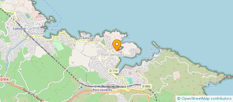 localisation de l'entreprise SOC INGENIERIE AMENAG DEVELOP EXPLOIT PO à PORT-VENDRES