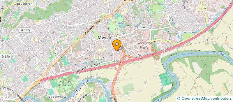 localisation de l'entreprise SOC INGENIERIE AMENAG LOISIRS TOURISME à MEYLAN