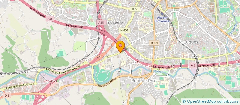 localisation de l'entreprise SOC INGENIERIE AMENAGEMENT ET LOGEMENT à AIX-EN-PROVENCE