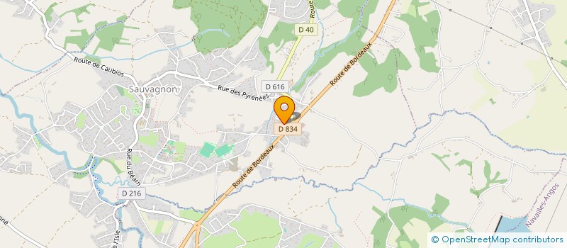 localisation de l'entreprise SOC INGENIERIE DEPARTEMENTS OUTRE MER à SAUVAGNON