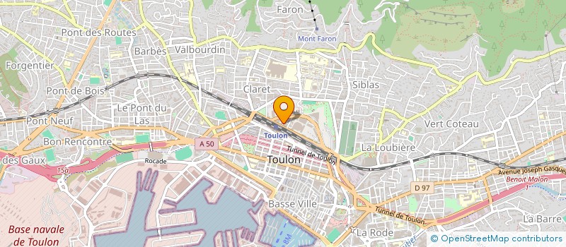 localisation de l'entreprise SOC INSTAL ASCENS MONTE CHARGE à TOULON
