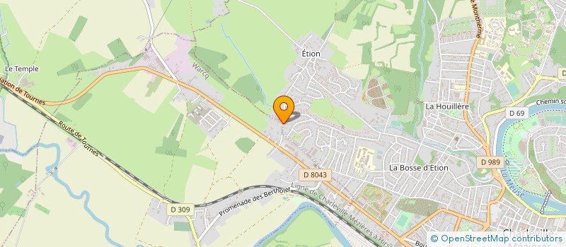 localisation de l'entreprise SOC INSTALLATION DEPANNAGE ANTENNE à WARCQ