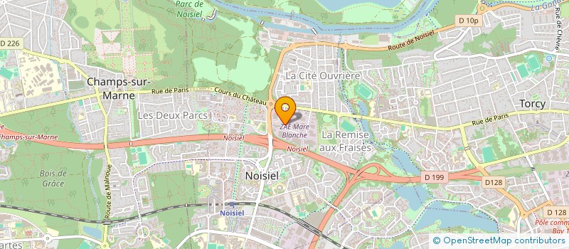 localisation de l'entreprise SOC INSTALLATIONS THERMIQUES SANITAIRES  NOISIEL