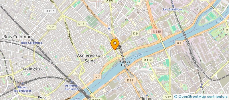 localisation de l'entreprise SOC INSTRUMENT ETUDES REALIS ELECTRONIQU à ASNIERES-SUR-SEINE