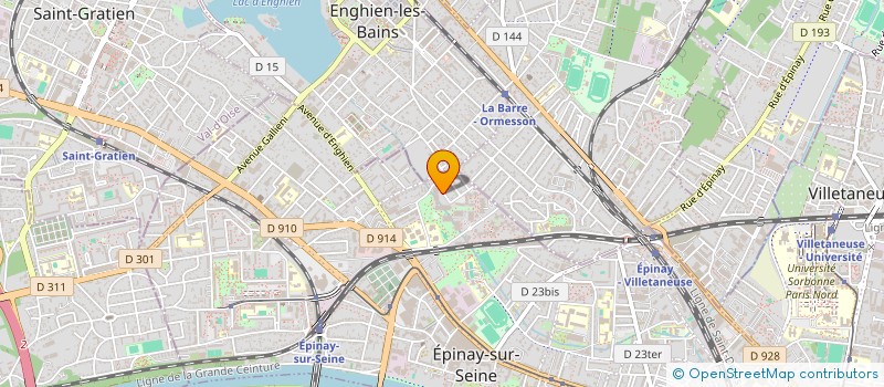 localisation de l'entreprise SOC INT REPRES NEGOCE ASSIST COMMERCIALE à EPINAY-SUR-SEINE