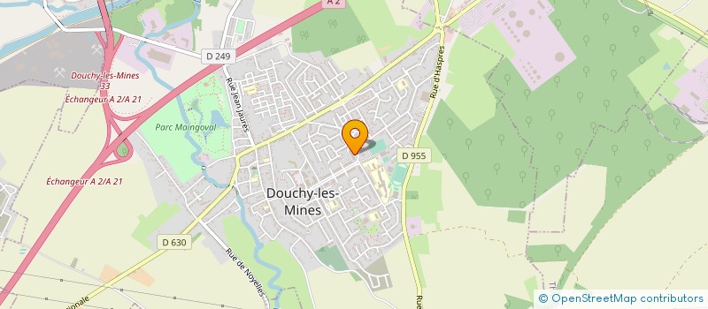 localisation de l'entreprise SOC INTER CASH à DOUCHY-LES-MINES