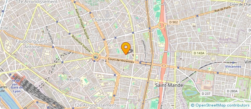localisation de l'entreprise SOC INTER COORDINATION COMMERCIALE à PARIS
