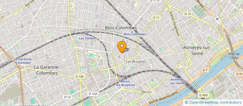 localisation de l'entreprise SOC INTER COURTAGE PARIS à ASNIERES-SUR-SEINE