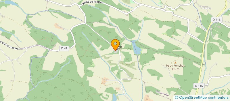 localisation de l'entreprise SOC INTERCOMMUNALE CHASSE SELVE  GAJA-LA-SELVE