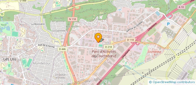 localisation de l'entreprise SOC INTERFACE à LES ULIS