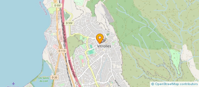 localisation de l'entreprise SOC INTERNAT COMMERCE AGRO ALIMENTAIRE  VITROLLES