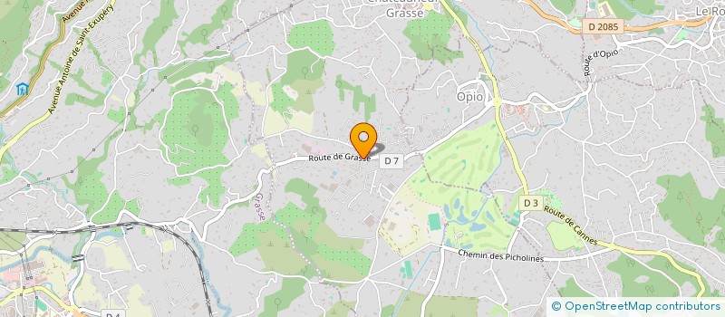 localisation de l'entreprise SOC INTERNAT DE NEGOCE FRANCO AFRICAINE  CHATEAUNEUF-GRASSE