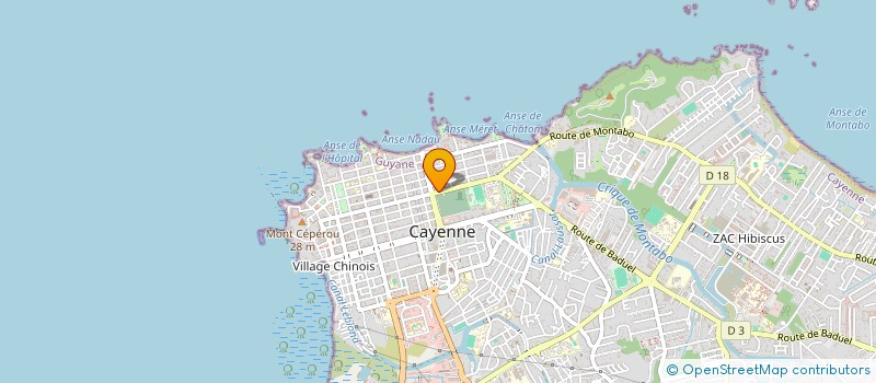 localisation de l'entreprise SOC INTERNATIONAL CARRIBEAN TRANSIT  CAYENNE