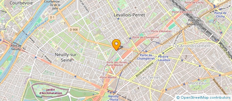 localisation de l'entreprise SOC INTERNATIONAL GESTION EXPL GOELETTES à LEVALLOIS-PERRET