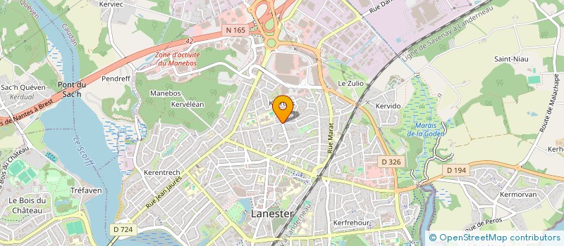 localisation de l'entreprise SOC INTERNATIONAL PRESTATION SERVICES à LANESTER