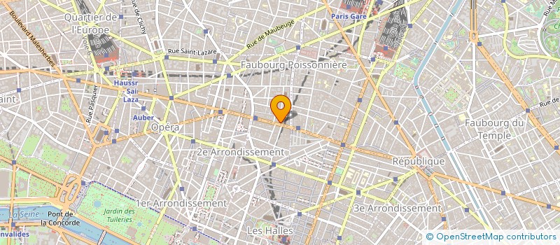 localisation de l'entreprise SOC INTERNATIONALE COMMERCE DISTRIBUTION  PARIS