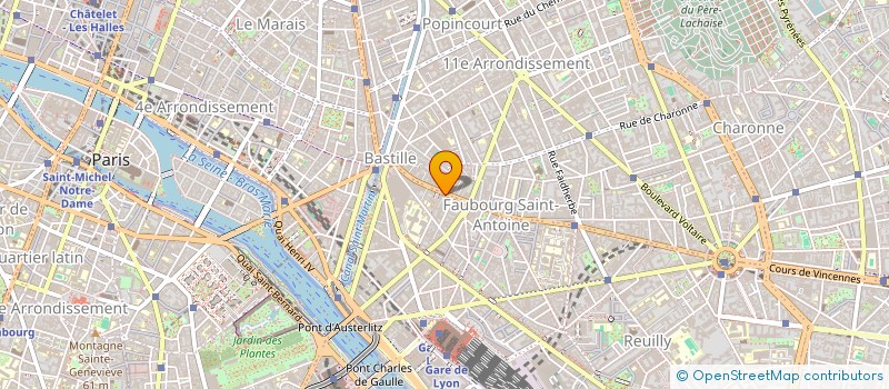 localisation de l'entreprise SOC INTERNATIONALE DE NEGOCE ZIDANI  PARIS 12