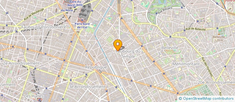 localisation de l'entreprise SOC INTERNATIONALE DE REGIE  PARIS