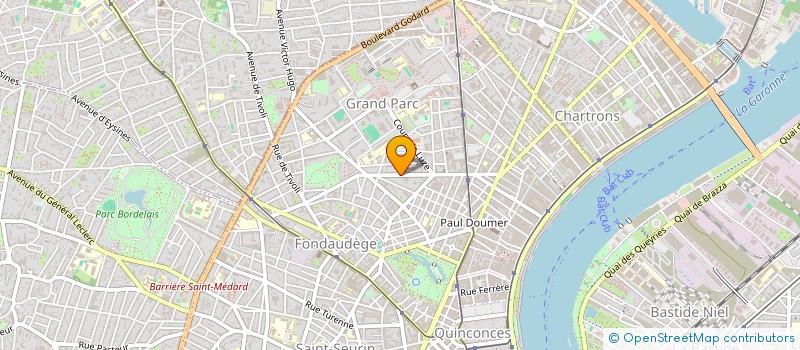 localisation de l'entreprise SOC INTERNATIONALE DE RESTAURATION à BORDEAUX