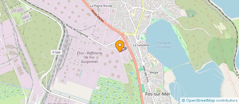 localisation de l'entreprise SOC INTERNATIONALE DEMOLITION RECUPERATI à FOS-SUR-MER