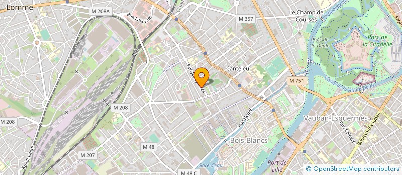 localisation de l'entreprise SOC INTERNATIONALE GARDIENNAGE SECURITE à LILLE